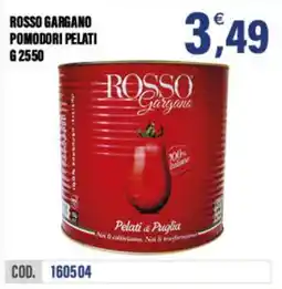 Adhoc Rosso gargano pomodori pelati offerta