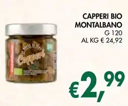 èccoMI Capperi bio montalbano offerta