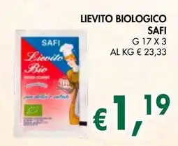 èccoMI Lievito biologico SAFI offerta