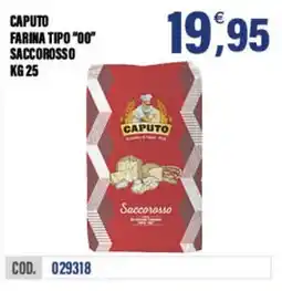 Adhoc Caputo farina tipo "oo" saccorosso offerta