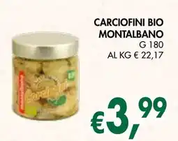 èccoMI Carciofini bio montalbano offerta