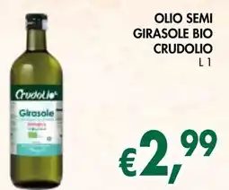èccoMI Olio semi girasole bio crudolio offerta