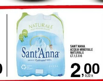 Sigma Acqua sant'anna offerta
