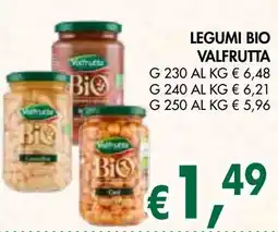 èccoMI Legumi bio VALFRUTTA offerta