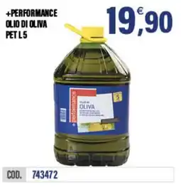Adhoc +Performance olio di oliva offerta