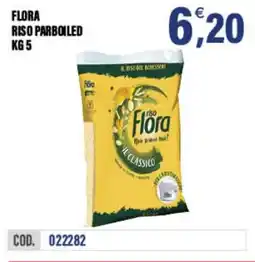 Adhoc Flora riso parboiled offerta