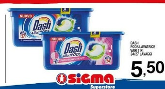 Sigma Detersivo lavatrice offerta