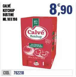 Adhoc Calvé ketchup bustine offerta