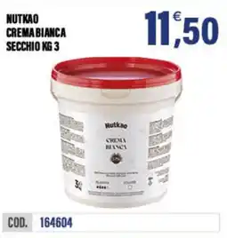 Adhoc Nutkao crema bianca secchio offerta