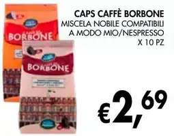 èccoMI Caps caffè borbone miscela nobile compatibili a modo mio/nespresso offerta