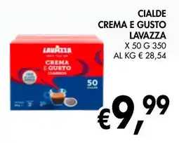 èccoMI Cialde crema e gusto LAVAZZA offerta