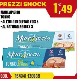 Adhoc Mareaperto tonno offerta