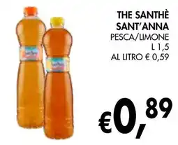 èccoMI The santhè sant'anna pesca/limone offerta