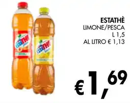 èccoMI Estathè limone/pesca offerta