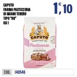 Adhoc Caputo farina pasticceria di grano tenero tipo "00" offerta