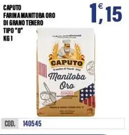 Adhoc Caputo farina manitoba oro di grano tenero tipo "0" offerta