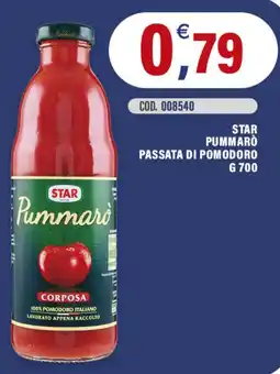 Adhoc Star pummarò passata di pomodoro offerta