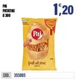 Adhoc Pai patatine offerta