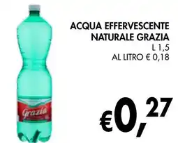 èccoMI Acqua effervescente naturale GRAZIA offerta