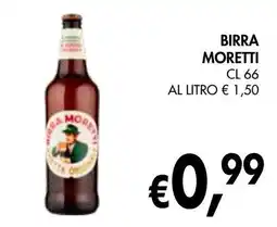 èccoMI Birra MORETTI offerta