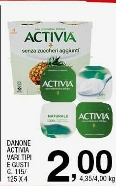 Sigma Activia offerta