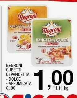 Sigma Pancetta offerta