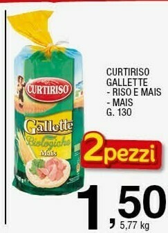 Sigma Gallette di riso offerta