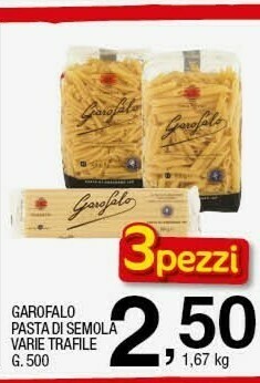 Sigma Pasta di semola offerta