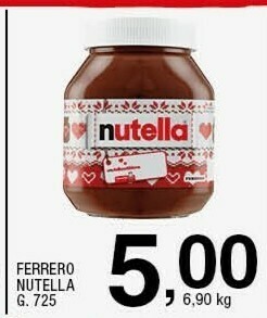 Sigma Nutella offerta