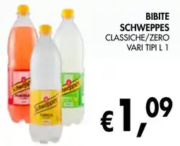 èccoMI Bibite schweppes classiche/zero offerta