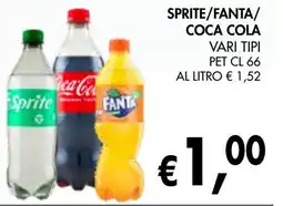 èccoMI Sprite/fanta/ coca cola offerta