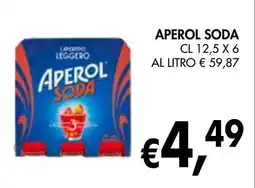 èccoMI Aperol soda offerta