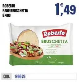 Adhoc Roberto pane bruschetta offerta