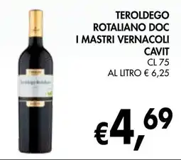 èccoMI Teroldego rotaliano doc i mastri vernacoli cavit offerta
