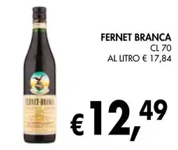 èccoMI Fernet branca offerta