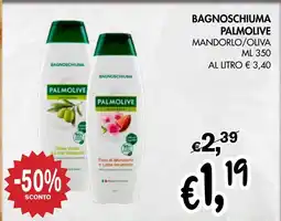 èccoMI Bagnoschiuma palmolive mandorlo/oliva offerta
