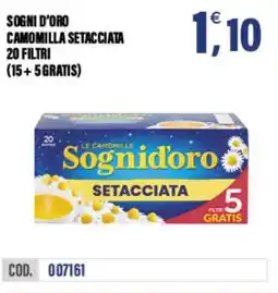 Adhoc Sogni d'oro camomilla setacciata offerta
