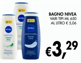 èccoMI Bagno NIVEA offerta
