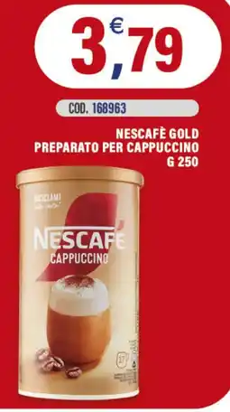 Adhoc Nescafè gold preparato per cappuccino offerta