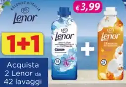 Acqua & Sapone Acquista 2 Lenor da 42 lavaggi offerta