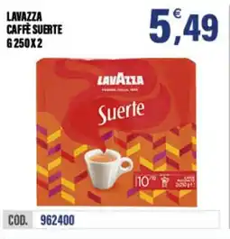 Adhoc Lavazza caffè suerte offerta