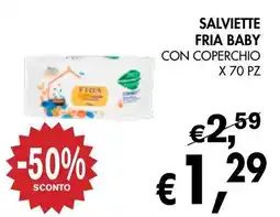 èccoMI Salviette fria baby con coperchio offerta