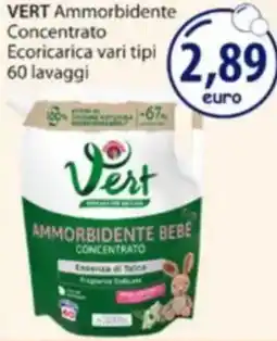 Acqua & Sapone VERT Ammorbidente Concentrato Ecoricarica offerta