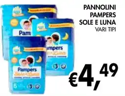 èccoMI Pannolini pampers sole e luna offerta