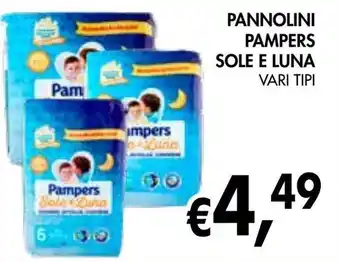 èccoMI Pannolini pampers sole e luna offerta
