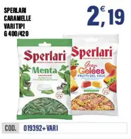 Adhoc Sperlari caramelle offerta
