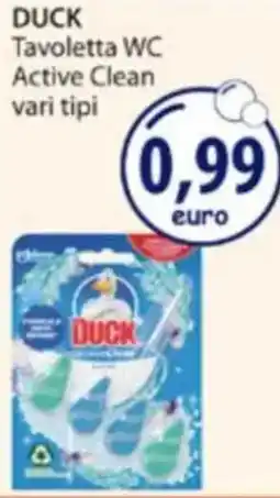Acqua & Sapone DUCK Tavoletta WC Active Clean offerta