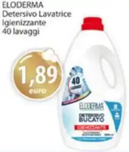 Acqua & Sapone ELODERMA Detersivo Lavatrice Igienizzante offerta