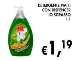 èccoMI Detergente piatti con dispencer IO SGRASSO offerta