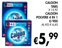 èccoMI Calgon tabs, calgon polvere 4 in 1 offerta